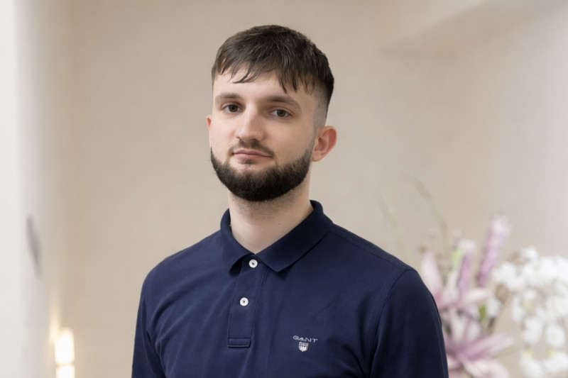 Auszubildender Anes Dzekovic